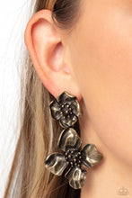 Load image into Gallery viewer, Gilded Grace - Brass Post Earrings