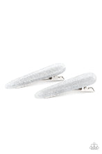 Load image into Gallery viewer, Pretty in PATRIOT - Silver Hair Clips