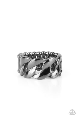 Industrial Insider - Black Gunmetal Ring