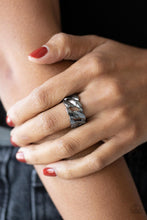 Load image into Gallery viewer, Industrial Insider - Black Gunmetal Ring