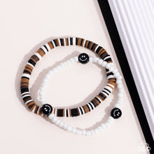 Load image into Gallery viewer, Tabloid Talent - Black Set of Bracelets