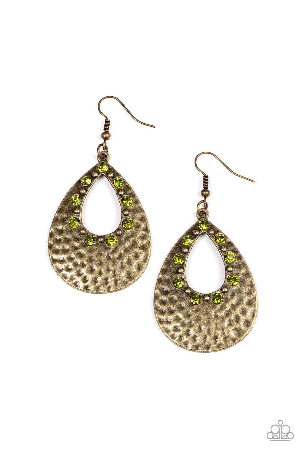 Terraform Twinkle - Green Earrings