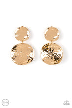 Load image into Gallery viewer, Rush Hour - Gold Clip-On Earrings