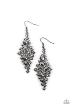 Load image into Gallery viewer, Celestial Comet - Black Gunmetal Earrings