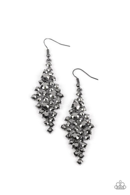 Celestial Comet - Black Gunmetal Earrings