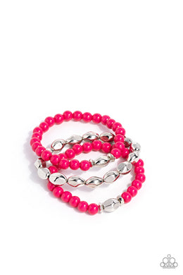The Candy Man Can - Pink Bracelets