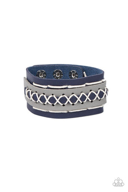 Horsing Around - Blue Bracelet
