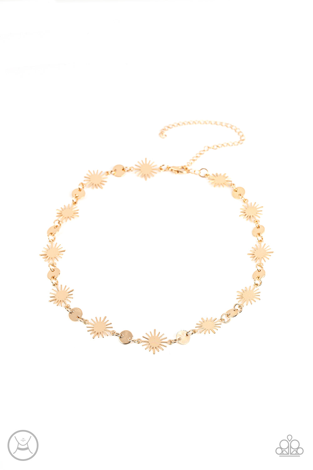 Astro Goddess - Gold Choker Necklace
