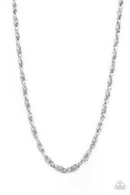 Chopper Hopper - Silver Necklace