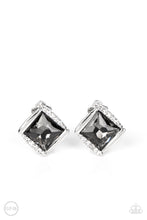 Load image into Gallery viewer, Sparkle Squared - Silver Clip-On Earrings
