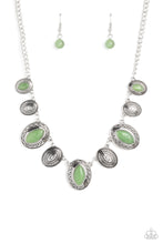 Load image into Gallery viewer, Textured Trailblazer - Green Necklace