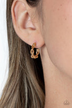 Load image into Gallery viewer, Infinite Incandescence - Gold Hoop Earrings