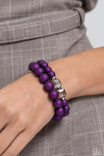 Load image into Gallery viewer, Shopaholic Showdown - Purple Set of Bracelets
