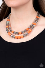 Load image into Gallery viewer, Country Road Trip - Orange Necklace