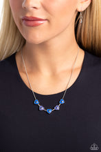 Load image into Gallery viewer, ECLECTIC Heart - Blue Necklace