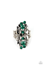 Load image into Gallery viewer, Smoky Smolder - Green Ring