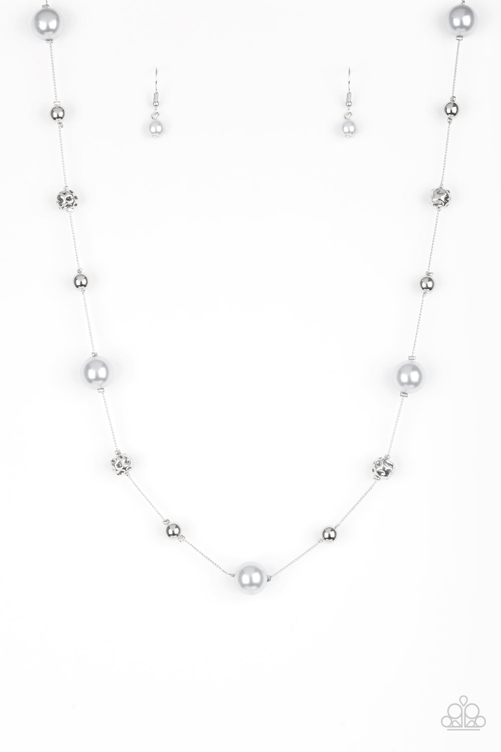 Eloquently Eloquent - Silver Necklace