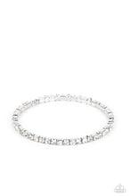 Load image into Gallery viewer, Rhinestone Spell - White Bracelet