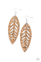 Load image into Gallery viewer, Youre Such A CORK - Brown Earrings