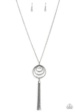 Load image into Gallery viewer, Spiraling Sparkle - Black Gunmetal Necklace