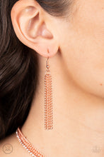 Load image into Gallery viewer, Glitzy Gusto - Copper Choker Necklace