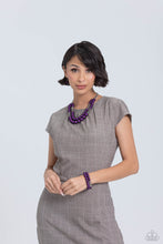 Load image into Gallery viewer, Shopaholic Showdown - Purple Set of Bracelets