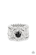 Load image into Gallery viewer, Doting on Dazzle - Black Ring