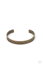 Load image into Gallery viewer, Terra Tread - Brass Bracelet