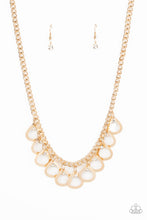 Load image into Gallery viewer, TEAR-rifically Twinkling - Gold Necklace