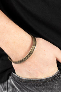 Terra Tread - Brass Bracelet