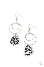 Load image into Gallery viewer, Terrazzo Tempo - Black Earrings