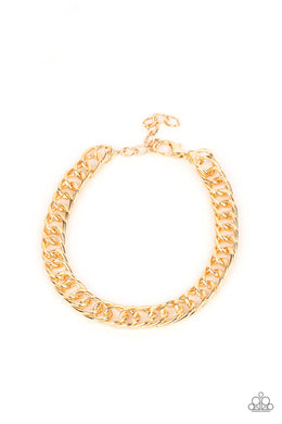 Game-Changing Couture - Gold Bracelet