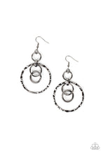 Load image into Gallery viewer, Twisted Temptation - Black Gunmetal Earrings