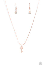 Load image into Gallery viewer, LOVE-Locked - Rose Gold Necklace