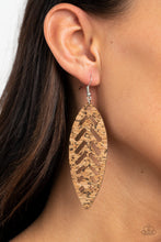 Load image into Gallery viewer, Youre Such A CORK - Brown Earrings