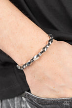 Load image into Gallery viewer, Magnetic Mantra - Silver Bracelet