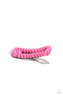 Bubble Gum Bubbly - Pink Hair Clip