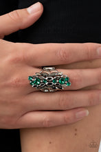 Load image into Gallery viewer, Smoky Smolder - Green Ring