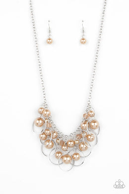 Ballroom Bliss - Brown Necklace