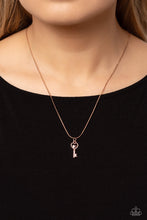Load image into Gallery viewer, LOVE-Locked - Rose Gold Necklace