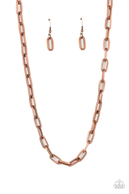 Boston Backdrop - Copper Necklace