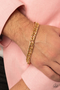 Game-Changing Couture - Gold Bracelet