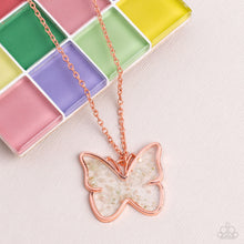Load image into Gallery viewer, Gives Me Butterflies - Copper Necklace