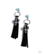 Load image into Gallery viewer, Southwestern Season - Black Post Earrings