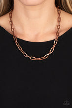 Load image into Gallery viewer, Boston Backdrop - Copper Necklace