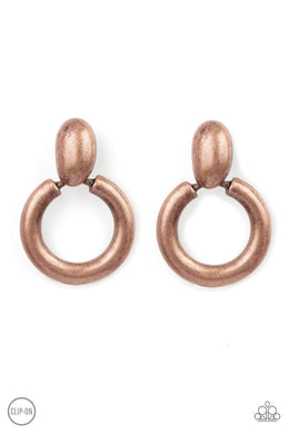 Ancient Artisan - Copper Clip-On Earrings