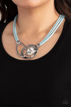 Load image into Gallery viewer, Californian Cowgirl - Blue Necklace
