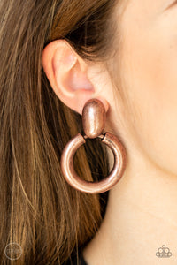 Ancient Artisan - Copper Clip-On Earrings