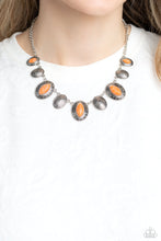 Load image into Gallery viewer, Textured Trailblazer - Orange Necklace