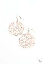 Load image into Gallery viewer, Autumn Harvest - Rose Gold Earrings